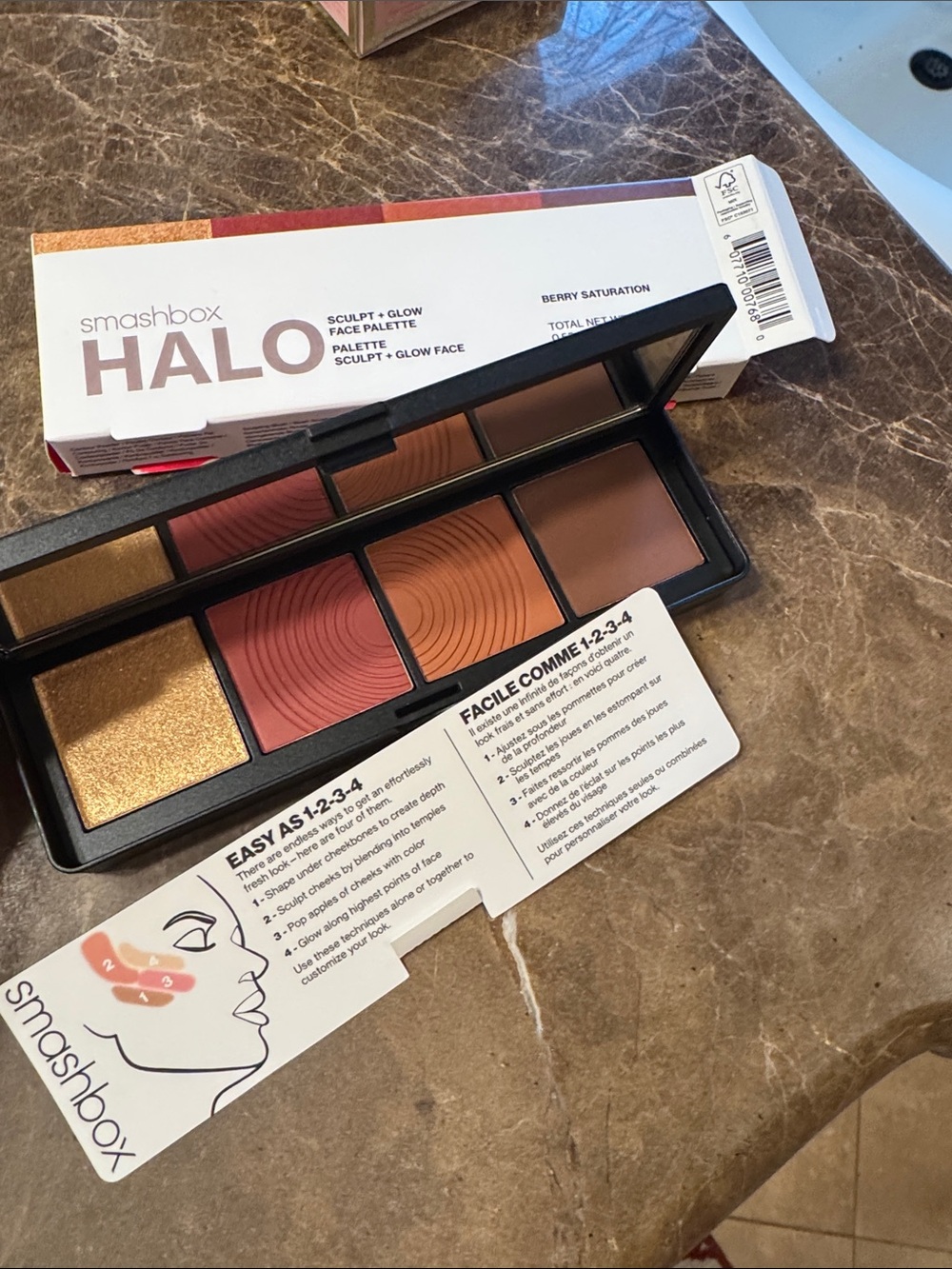 Smashbox halo face palette NEW